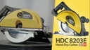HDC 8203E Cordless Metal Cutting Circular Saw incl. 2 Batteries 18V, 5.5 A /  Loading station 110 V LiHD, LBS -TCT Saw blade 203/48T in case
