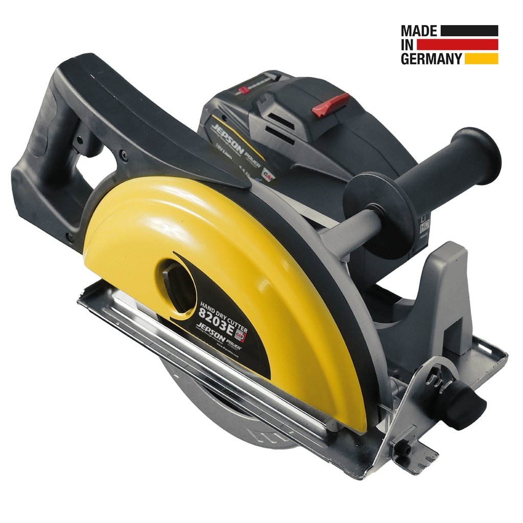 HDC 8203E Cordless Metal Cutting Circular Saw incl. 2 Batteries 18V, 5.5 A /  Loading station 110 V LiHD, LBS -TCT Saw blade 203/48T in case