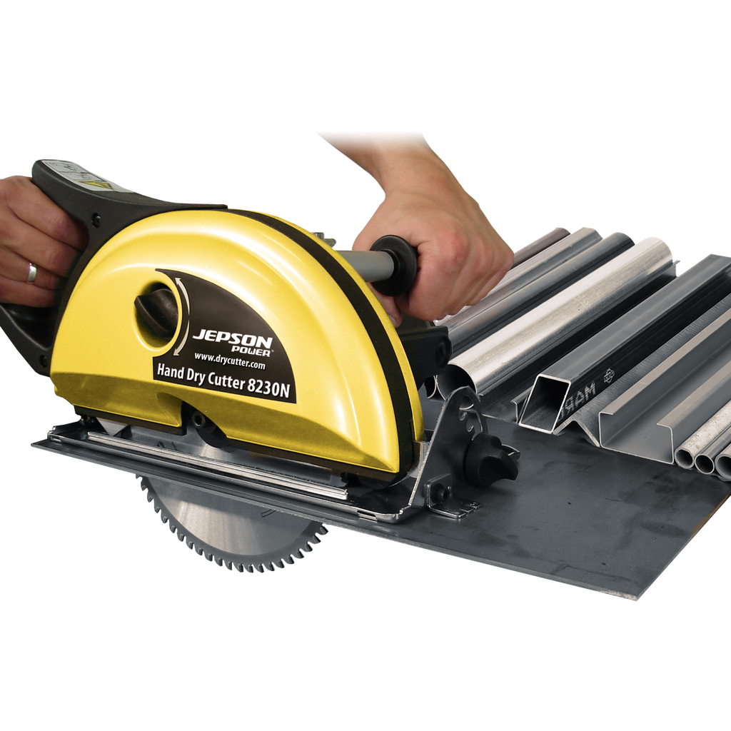 [608280IUS] 9" HAND DRY CUTTER 8230N avec LAME DE SCIE POUR INOX 230" / 48T + coffret 110V