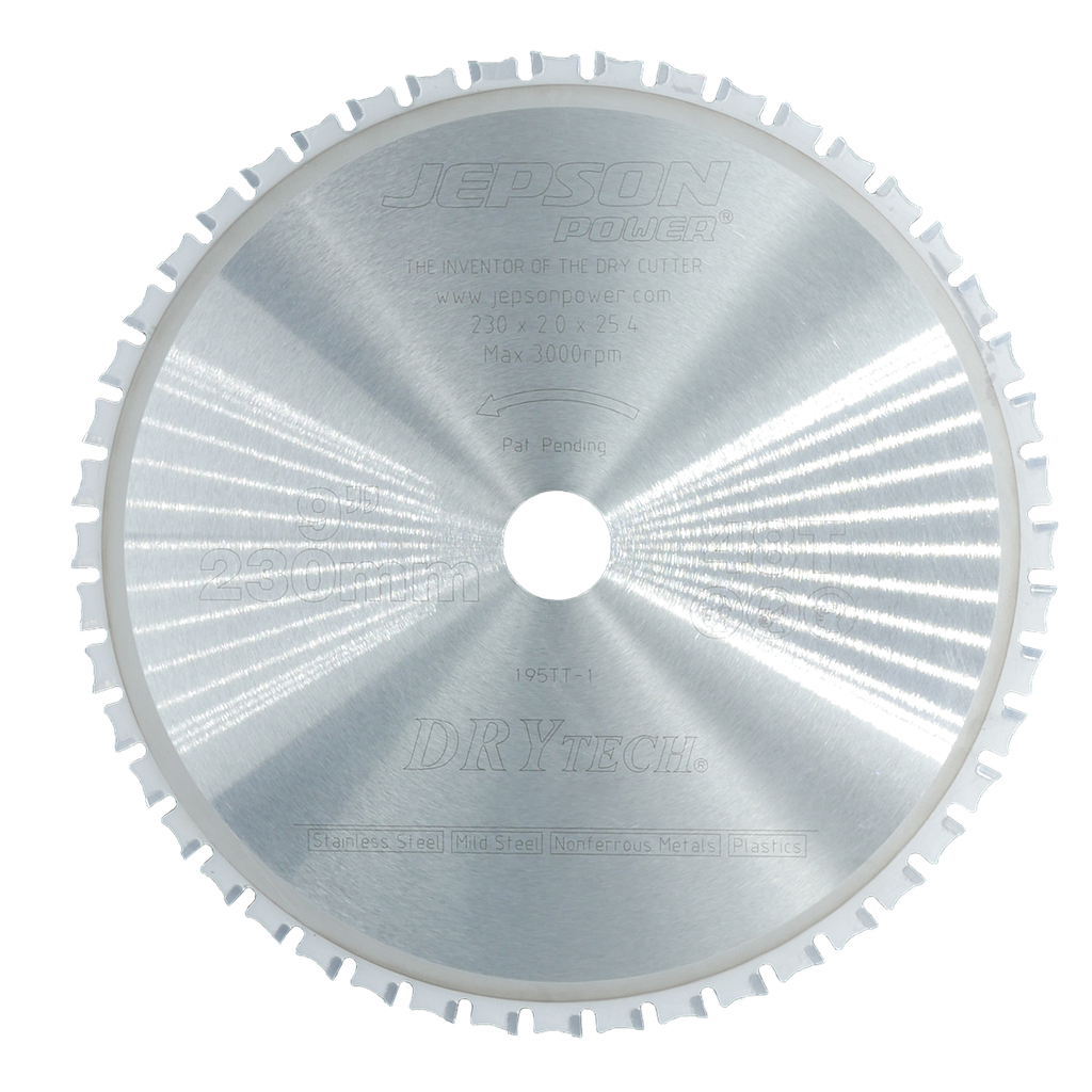 9'' Drytech® carbide tipped saw blade NSF ø 230 mm / 48T for stainless steel & steel