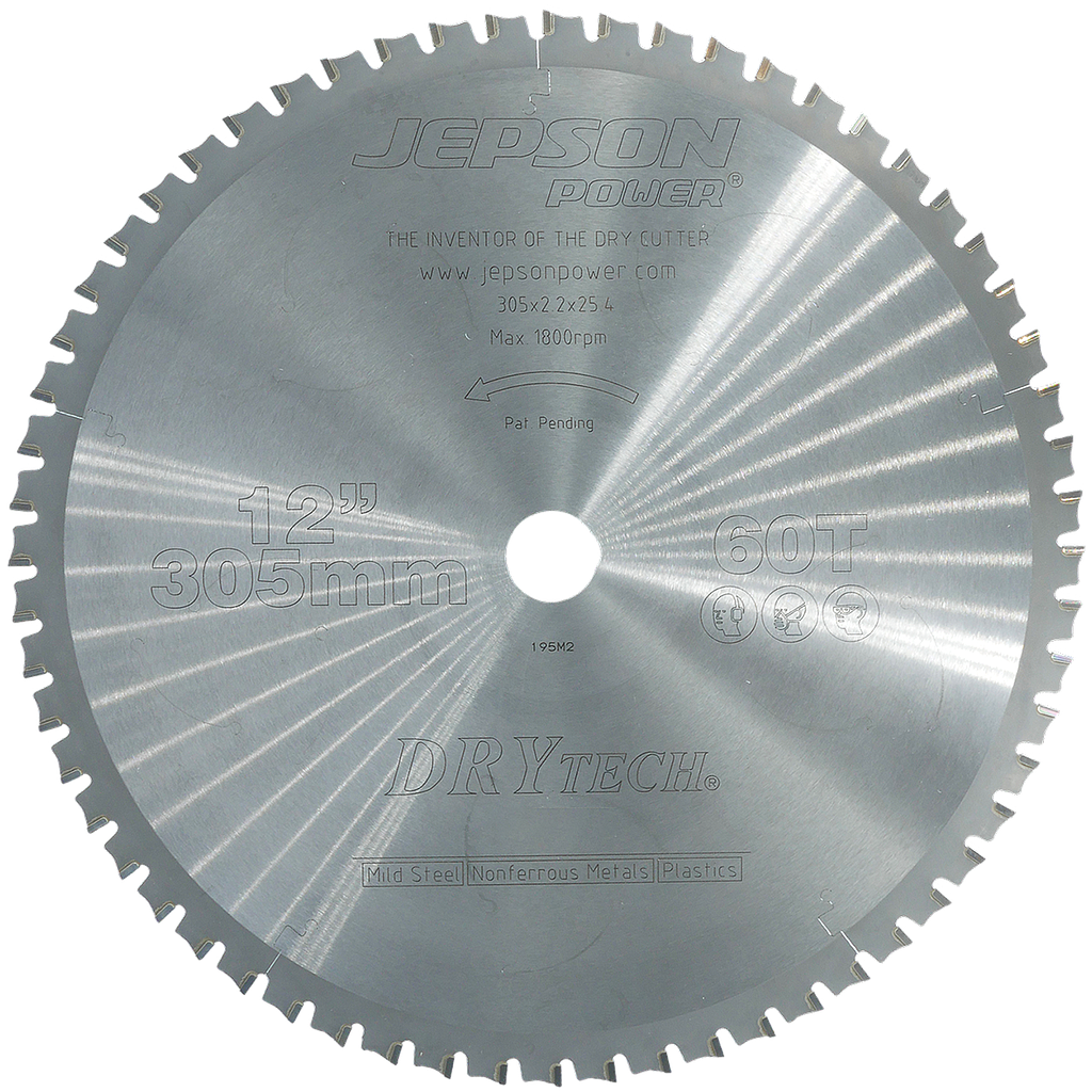12'' Drytech® carbide tipped saw blade ø 305 mm / 60T for steel