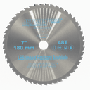 [72218048] 7'' Drytech® carbide tipped saw blade LBS impact resistant ø 180 mm / 48T for steel (thin walled)