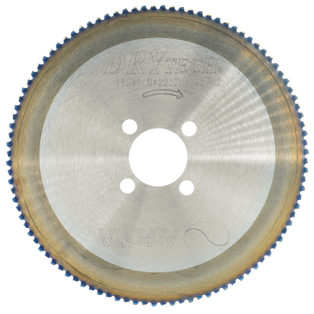 DRYTECH® LAME DE SCIE A PASTILLES CARBURÉES 115 x 1.0 x 22.2H x 100D pour plastiques renforcés de fibres de carbone avec une épaisseur < 10mm