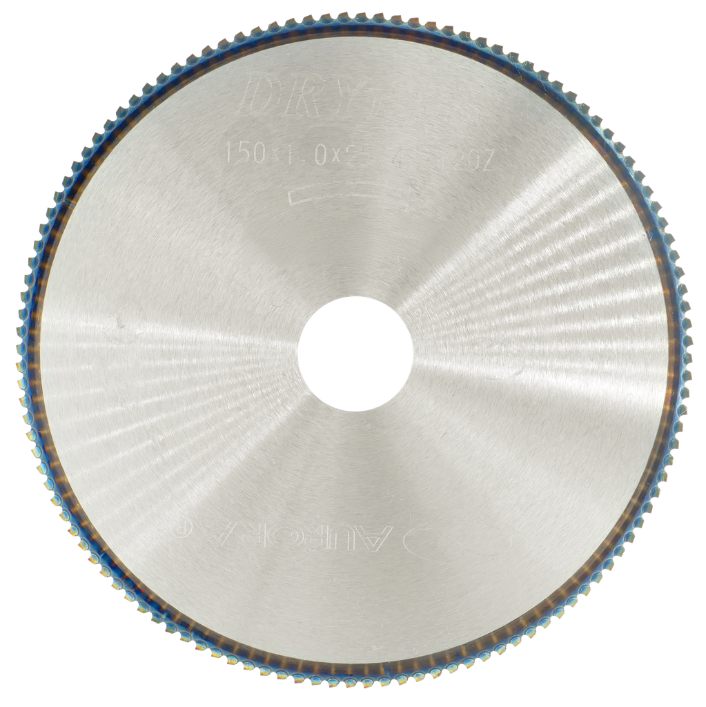 DRYTECH® HOJA DE SIERRA CON PUNTA CARBURADA 150 x 1.0 x 25.4H x 120D para plásticos reforzados con fibra de carbono con un espesor de pared < 10 mm