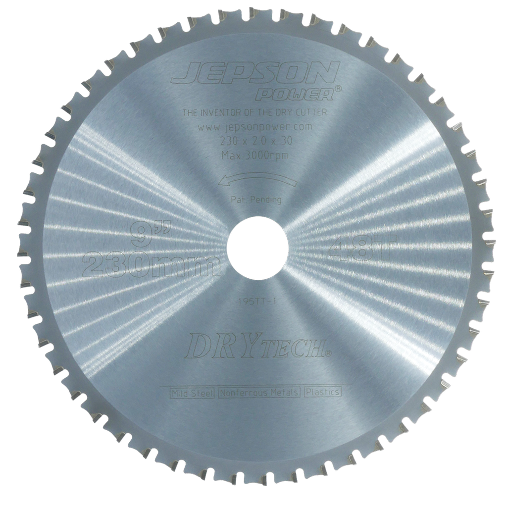 9'' Drytech® carbide tipped saw blade ø 230 mm / 48T for steel