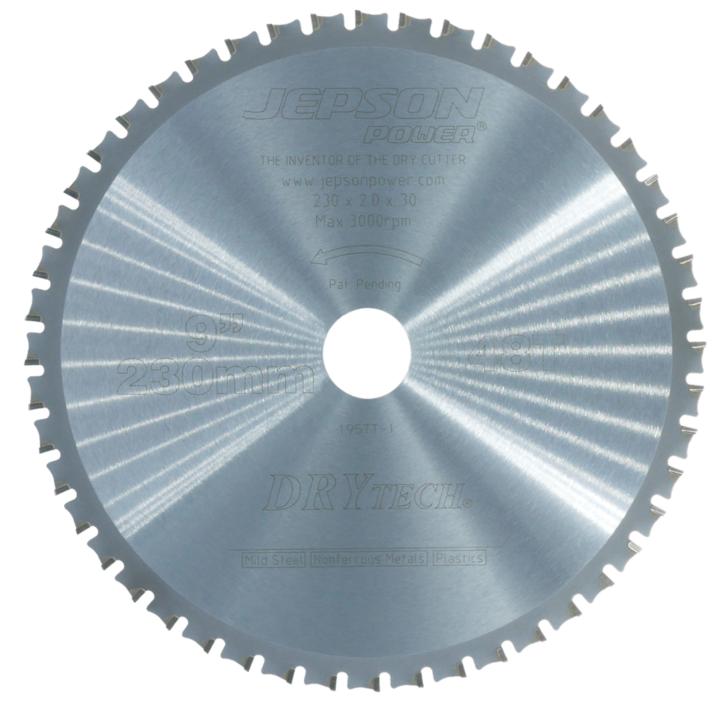 [72023048] Hoja de sierra con punta de carburo Drytech® 9'' ø 230 mm / 48T para acero