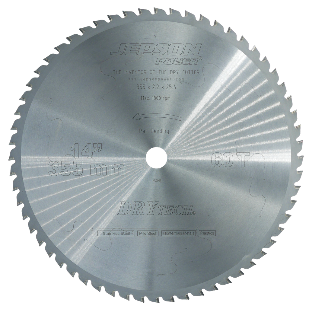14" Saw blade 355/60T (thick mild steel and stainless)