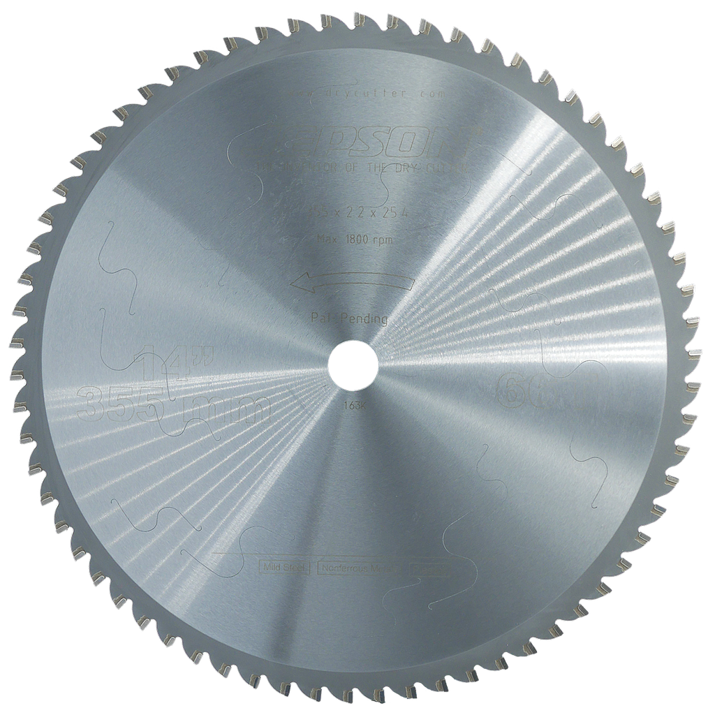 [600595] Lame carbure Drytech® ø 355 mm / 66D pour aciers courants
