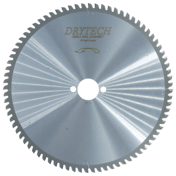 [600655A] Hoja de sierra con punta de carburo Drytech® 10'' ø 255 mm / 80T para aluminio