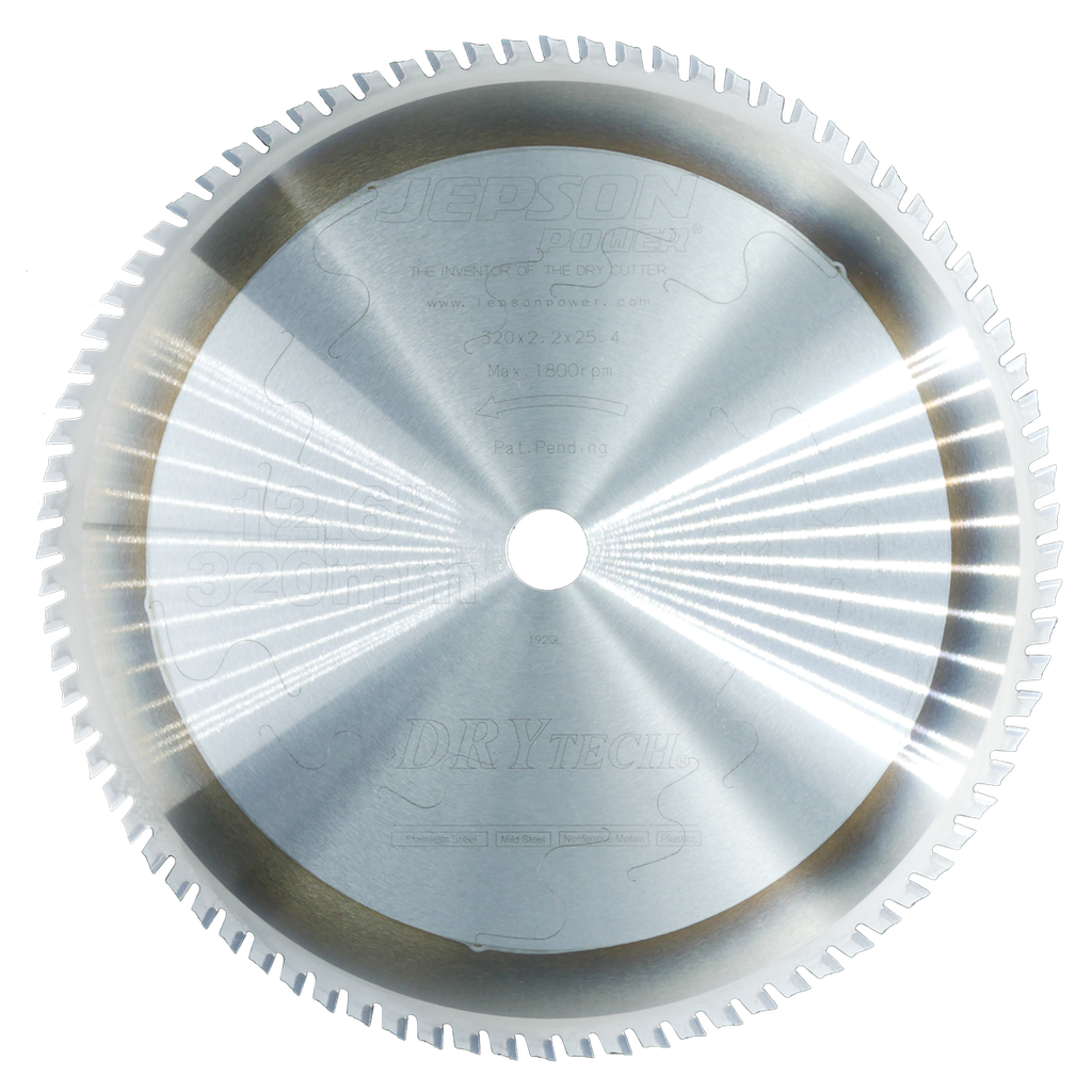 12 5/8'' Drytech® carbide tipped saw blade NSF ø 320 mm / 84T for stainless steel