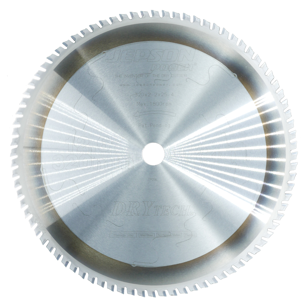 [608276NSF] 12 5/8'' Hoja de sierra con punta de carburo Drytech® NSF ø 320 mm / 84T para acero inoxidable