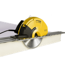 12 5/8" SUPER HAND DRY CUTTER 8320 con HOJA DE SIERRA 12 5/8"/84T + juego de riel guía de 110 V