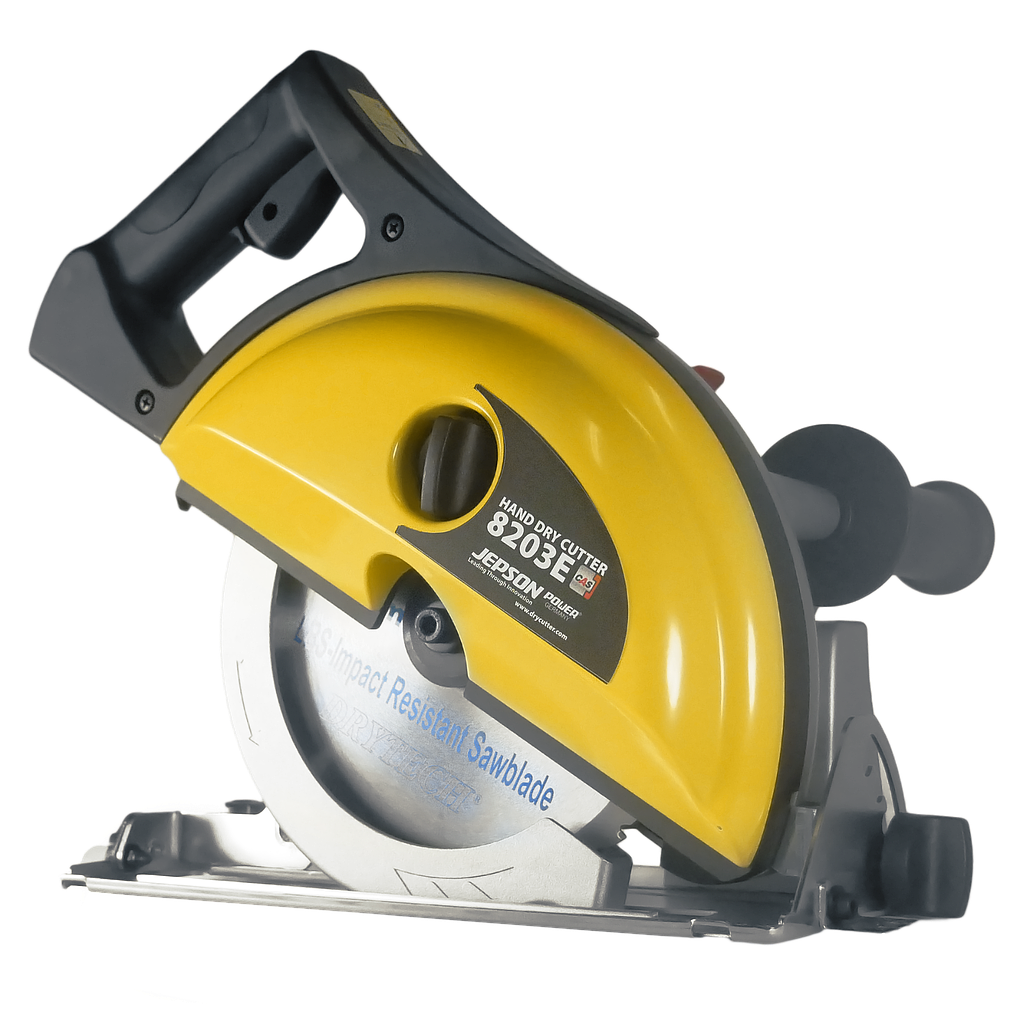 8" HAND DRY CUTTER 8203E INALÁMBRICA con HOJA DE SIERRA LBS - RESISTENTE A GOLPES 8"/48T + 2 baterías de 18 V, 5,5 A + estación de carga LiHD de 110 V + estuche