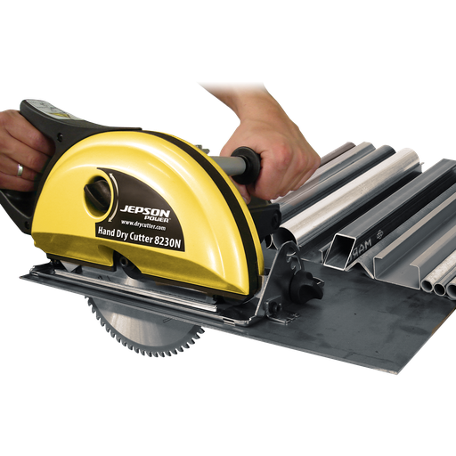 [608280IUS] 9" HAND DRY CUTTER 8230N con HOJA DE SIERRA PARA INOX 230" / 48T + estuche 110V