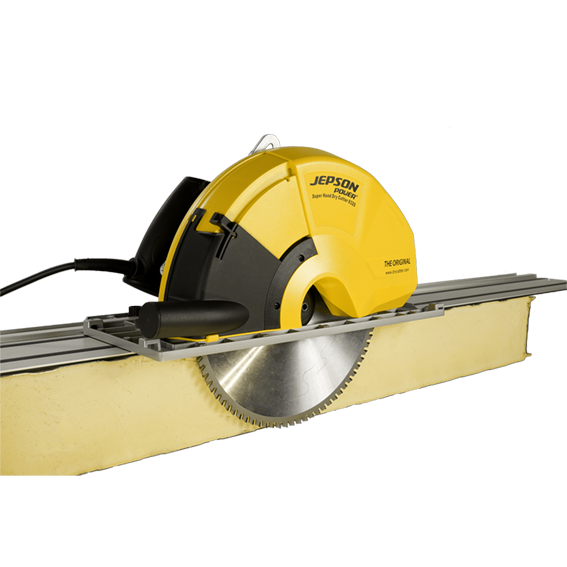 [608270USET] Super Hand Dry Cutter 8320 110V incl. Ø 12 5/8" (320mm)/84T saw blade and guide rail