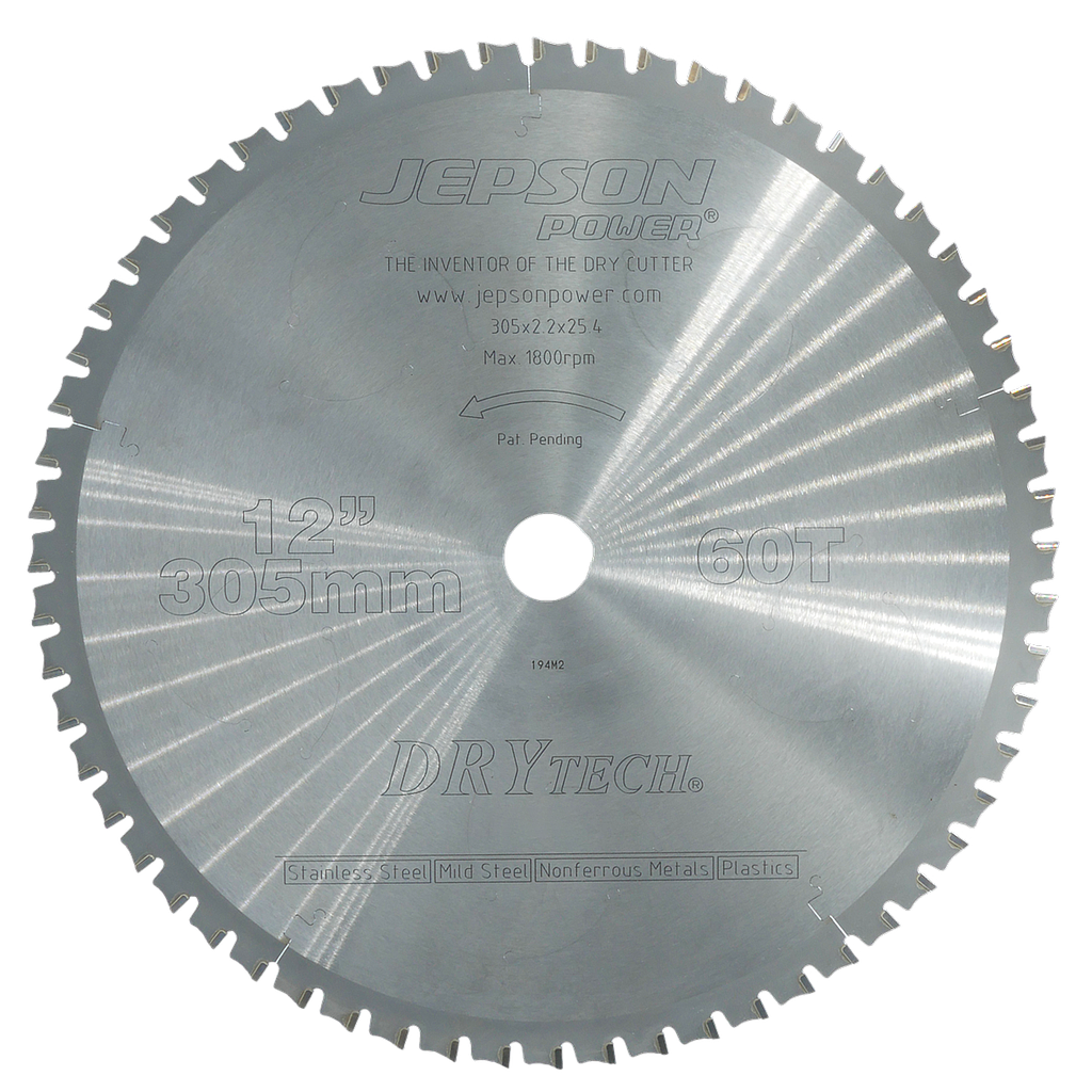 12'' Drytech® carbide tipped saw blade ø 305 mm / 60T for steel