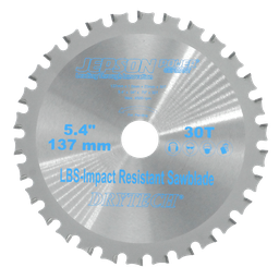 [72213730] 5 3/8'' Drytech® carbide tipped saw blade LBS impact resistant ø 137 mm / 30T for steel (thin walled)