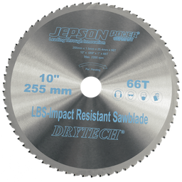[72225566] 10'' Drytech® carbide tipped saw blade LBS impact resistant ø 255 mm / 66T for steel (thin walled)