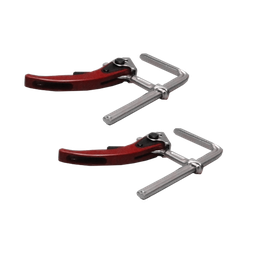 [608275S] 2 C-Clamps for guide rail